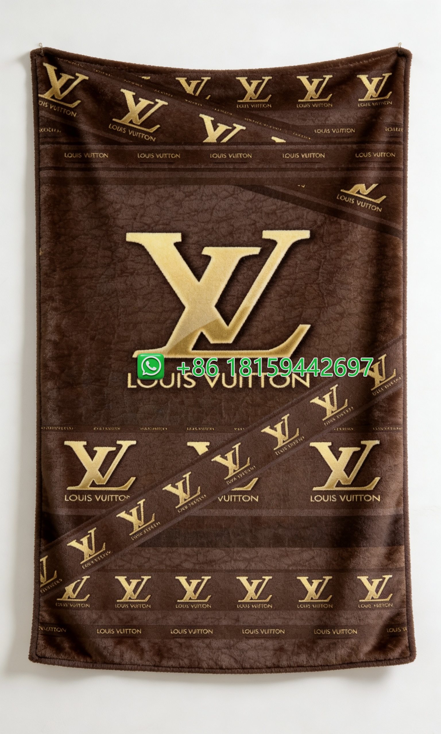 Louis Vuitton Throw Blankets